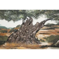 Kép 2/6 - Festmény olivafa -b- 120x3,8x80 cm 1