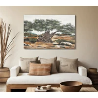 Kép 5/6 - Festmény olivafa -b- 120x3,8x80 cm 4