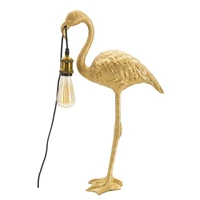 Kép 2/9 - Flamingo asztali lámpa arany 37x19x59 cm 1