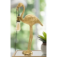 Kép 8/9 - Flamingo asztali lámpa arany 37x19x59 cm 7