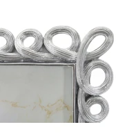 Kép 3/6 - Fonott képkeret ezüst 20,8x1,9x25,9 ( belső méret 15x20) cm 2