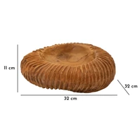 Kép 10/10 - Garit tál tölgyfából barna ø 32x11 cm