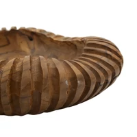 Kép 3/8 - Geris tál tölgyfából barna ø 29x7 cm