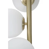 Kép 4/10 - Glamoury állólámpa 4 búrával arany/fekete ø 30x160 cm