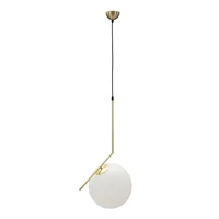 Kép 7/10 - Glamoury mennyezeti lámpa fehér/arany 50x30x100 cm 3
