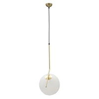 Kép 10/10 - Glamoury mennyezeti lámpa fehér/arany 50x30x100 cm 5