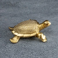 Kép 2/3 - Haris teknős figura Arany 14x12x5 cm 1