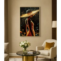 Kép 7/7 - Illumina falikép lakkozott vászonra nyomtattva kerettel -A- 62X3,5X92 cm 5
