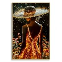 Kép 1/7 - Illumina falikép lakkozott vászonra nyomtattva kerettel -B- 62X3,5X92 cm