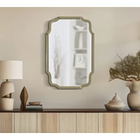 Kép 7/7 - Istanbul fali tükör üveg szegéllyel arany 60x1x90 (tükör mérete 54x84.5 ) cm 5