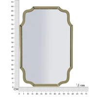 Kép 3/7 - Istanbul fali tükör üveg szegéllyel arany 60x1x90 (tükör mérete 54x84.5 ) cm 6