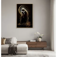 Kép 7/7 - Kismama falikép lakkozott vászonra nyomtattva kerettel -A- 60X3,5X90 cm 5
