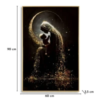 Kép 2/7 - Kismama falikép lakkozott vászonra nyomtattva kerettel -A- 60X3,5X90 cm 6