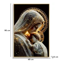 Kép 2/7 - Kismama falikép lakkozott vászonra nyomtattva kerettel -C- 60X3,5X90 cm 6