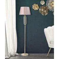 Kép 5/6 - Krista állólámpa modern stílusú arany/rózsaszín ø 40x168,5 cm