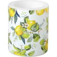 Kép 1/3 - Lemon wreath citromos átvilágítós gyertya