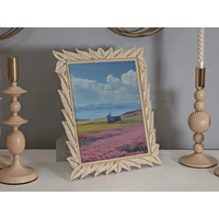Kép 5/6 - Leveles képkeret krémszín 27x2x32,3 (belső méretek 20x25 ) cm 4
