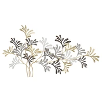 Kép 1/6 - Lixy fali dekoráció ágakkal arany/szürke 130,8x7,6x70,5 cm