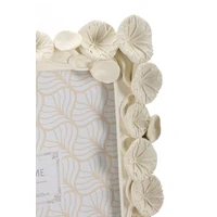 Kép 4/6 - Lotus képkeret krémszín 20,8x2x25,9 ( belső méret 15x20) cm 3