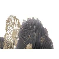 Kép 4/6 - Lotuszleveles fali dekoráció -a- arany/barna/szürke 167,6x7,6x73,5 cm 3
