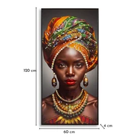 Kép 6/6 - Maja falikép lakkozott vászonra nyomtattva kerettel 60X4X120 cm 5