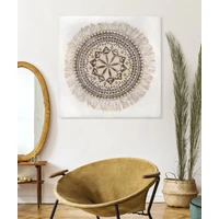 Kép 5/6 - Mandala mintás falikép 100x2,8x100 cm 4