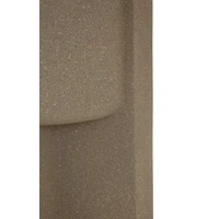 Kép 7/8 - Moai kültéri padlóváza virágtartó Homokkő hatású barna Ø 39X80,5 cm 4