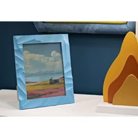 Kép 5/6 - Modern képkeret kék 20x2x25 (belső méretek 15x20) cm 4