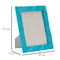 Kép 6/6 - Modern képkeret kék 20x2x25 (belső méretek 15x20) cm 5