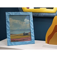 Kép 5/6 - Modern képkeret kék 25x2x30 (belső méretek 20x25) cm 4