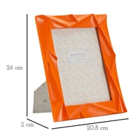 Kép 6/6 - Modern képkeret narancs 20,8x2x26 (belső méretek 15x20) cm 5