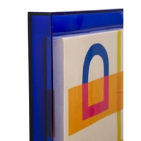 Kép 2/6 - Modis nyomtatott akril lakkozott vászon kerettel -b- 60x3,3x80 cm 1