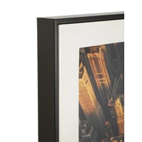 Kép 2/6 - New York madártávlatból falikép vászonra nyomtattva lakkozott kerettel -A- 72X4X102 cm 1