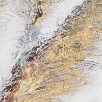 Kép 2/2 - Növényi motívumot ábrázoló falikép 635 Szürke 50x70x3 cm - 8 cm 1