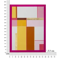Kép 2/7 - Nyomtatott akril lakkozott vászon kerettel -b- 60x3,3x80 cm 6