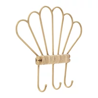 Kép 4/6 - Panama falifogas rattan hatású barna 37.5x5x32.5 cm 3