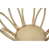 Kép 4/7 - Panama virágtartó állvány rattan hatású barna ø 28x48 cm