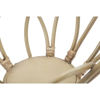 Kép 4/7 - Panama virágtartó állvány rattan hatású barna ø 28x62 cm