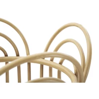 Kép 3/6 - Panama virágtartó kosár rattan hatású barna ø 31,5x40 cm