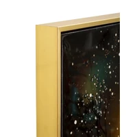 Kép 4/7 - Pávás falikép lakkozott vászonra nyomtattva kerettel 70X4X100 cm 2