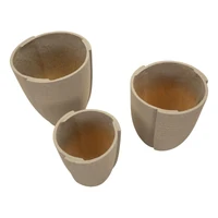 Kép 5/8 - Peru kültéri váza szett 3db-os szett szürke Ø 43X47-36X41,5-30,5X34,5 cm 2
