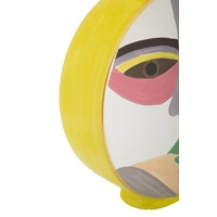 Kép 9/9 - Piccassy kerek váza fedővel színes 23x9x28 cm 5