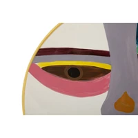 Kép 2/9 - Piccassy kerek váza fedővel színes 28x9x33 cm 6