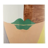 Kép 6/8 - Piccassy magas váza színes ø 15x40 cm