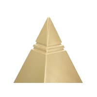 Kép 2/7 - Piramis arany 11,5x11,5x15,5 cm 1