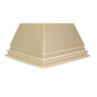 Kép 3/7 - Piramis arany 11,5x11,5x15,5 cm 2