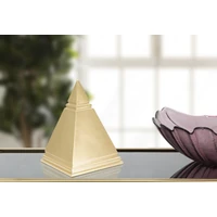 Kép 7/7 - Piramis arany 11,5x11,5x15,5 cm 5
