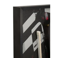 Kép 4/8 - Psyco falikép LED fénnyel vászonra nyomtattva kerettel -A- 60X3,5X90 cm(3D AKRIL APPLIKÁCIÓ) 1