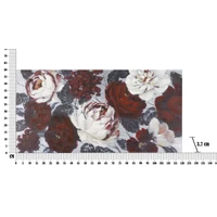 Kép 6/6 - Pünkösdi rózsás festmény fehér/piros/zöld 120x3,7x60 cm 5