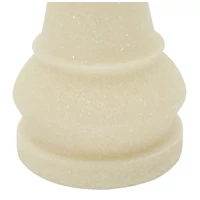 Kép 4/7 - Quartz sakk király figura fehér/arany ø 13x41 cm